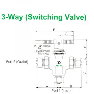 3-Way (Switching Valve)
