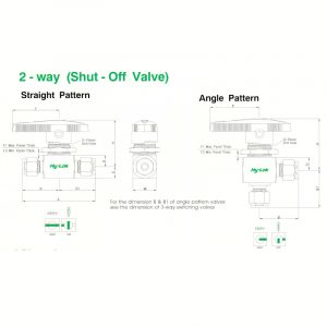 2-Way (Shut-Off Valve)