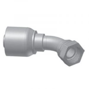 B1 – Female BSP Parallel Pipe – Swivel 45° Elbow (60° Cone)