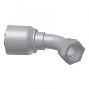 B1 – Female BSP Parallel Pipe – Swivel 45° Elbow (60° Cone)