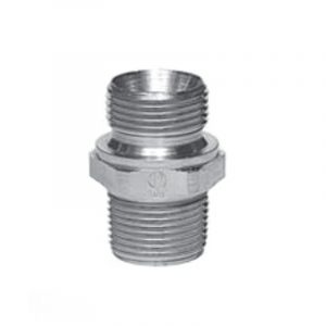 F3MK4 – Male Stud Connector – BSPP 60° Cone (ISO 8434-6) – BSPP – Male BSPT (ISO 7)