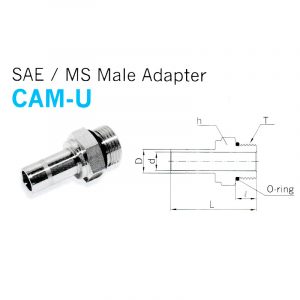 CAM-U – SAE/MS Male Adapter