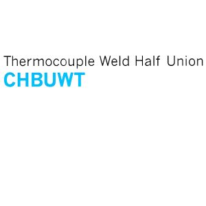 CHBUWT – Thermocouple Weld Half Union