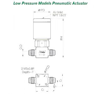 Low Pressure Models – Pneumatic Actuator