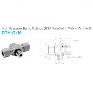 DTH-G/M – High Pressure Banjo (BSP Paralled/Metric Paralled)
