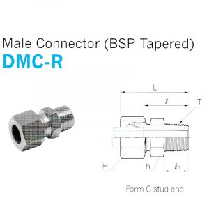 DMC-R – Male Connector (BSP Tappered)