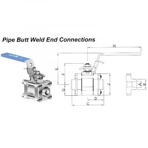Pipe Butt Weld End Connections