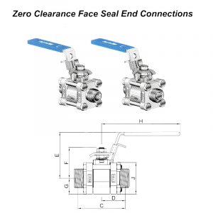 Zero Clearance Face Seal End Connections