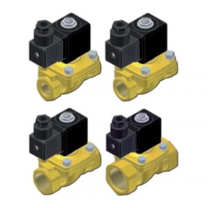 221 Series – 2/2-way Servo-Controlled Solenoid Valve – Magnalift Function – FKM – Normally Closed