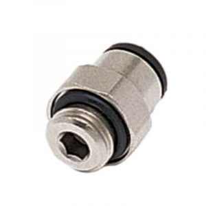 3101 – Male Stud Fittings Hexagonal, BSPP and Metric Thread