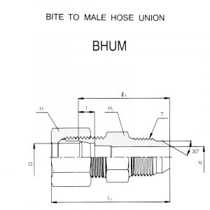 BHUM – Bite To Male Hose Union