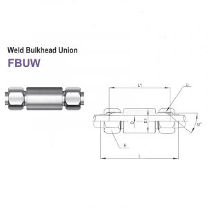 FBUW – Weld Bulkhead Union