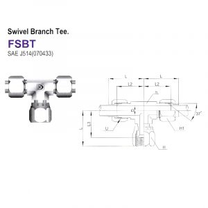 FSBT – Swivel Branch Tee