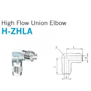 H-ZHLA – High Flow Union Elbow