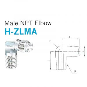H-ZLMA – Male NPT Connector