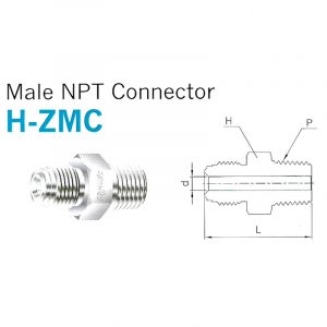 H-ZMC – Male NPT Connector
