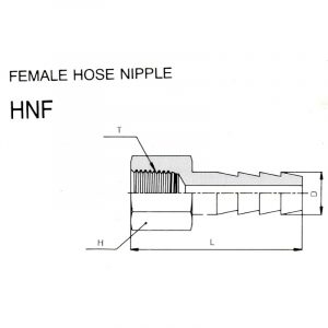 HNF – Female Hose Nipple