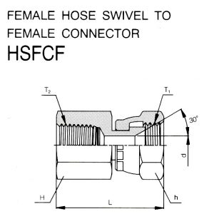 HSFCF – Female Hose Swivel To Female Connector