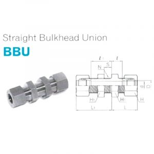 BBU – Straight Bulkhead Union