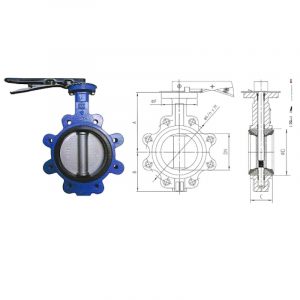 Lug Type Butterfly Valves (Lever / Worm Gear)