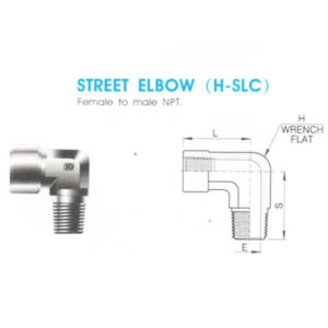 Street Elbow (H-SLC) – Female To Male NPT